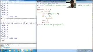33 Python break with infinite loop | Python Programming Tutorial for beginners to advance