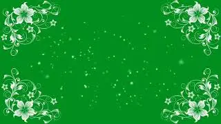 Flower Effect - Green Screen Animation