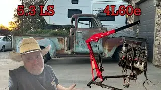 1953 Chevy 3100 5.3 Ls engine 4L60e Mock Up