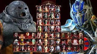 Mortal Kombat 9 - JUGGERNAUT & OPTIMUS PRIME - Expert Tag Ladder - Gameplay @(1080p) - 60ᶠᵖˢ ✔