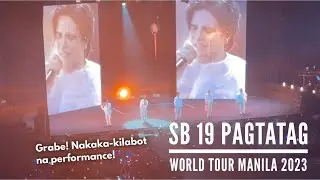 AUDIENCE VIEW: SB19 'ILAW'  Pagtatag World Tour Concert Manila 2023 | Grabe! Nakaka-kilabot! FAN CAM