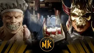 Mortal Kombat 11 - Chef Baraka Vs Shao Kahn (Very Hard)