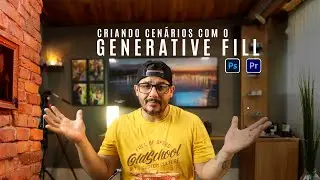 Criando cenários com o Generative Fill | @Photoshop + Premiere