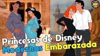 Las Princesas de Disney Modernas Embarazadas/Pregnant Disney Princesses 2020