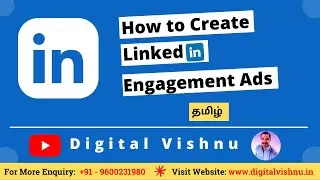 Linkedin Engagement Ads Tutorial Tamil | How to Create Linkedin Engagement Ads | Linkedin Ads Tamil