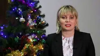 Поздравление Министра образования и науки ДНР Колударовой О.П. с Новым годом