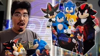 NEW Jakks Pacific SONIC MOVIE 3 Plushies & 2.5" Figures Review!