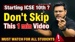 🔥ICSE 10th 2027: Biggest Mistakes You MUST Avoid ⚠️