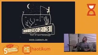 Malte über das Logo der NooK 2023 [Fünf Minuten Termine auf dem CCCamp23]