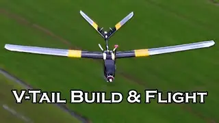 V-Tail Conversion for Autonomous FPV Plane - Complete Build & Flight