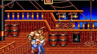 Streets of Rage 2 (GEN) - Stage 3 Doubleplay on Very Easy