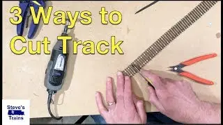 3 Ways to Cut Flex Track for your Model Railroad