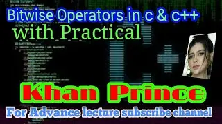 Bitwise operations/operator in c and c++ latest lecture vedio tutorials.