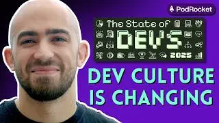 Poor Sleep, Big Pay Gaps, Culture Shifts: The State of Devs in 2025 with Sacha Greif | PodRocket