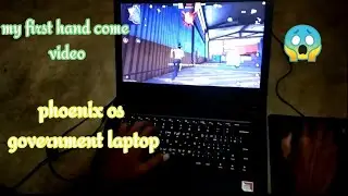 🙏🏻 My first hand come video... lone wolf gameplay  🤩 for Phoenix OS government laptop 🤓