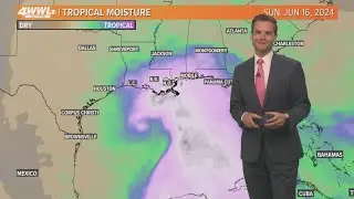 New Orleans Weather: High heat continues with eye on tropical precipitation