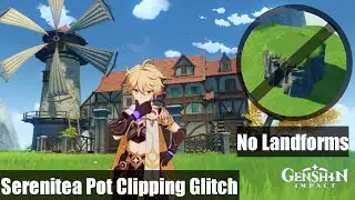 Genshin Impact Serenitea Pot | How To Clip/Combine Furnishings Without The Use Of Landforms
