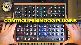 The magic of a physical Minimoog VST plugin controller: SoundForce SFC-mini V4