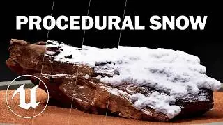 Procedural Snow Toolset in Unreal Engine 5