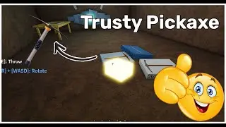 สอนหา Trusty Pickaxe I Refinery Caves