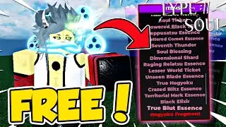 Type Soul *NEW* How To Get Free (Essences,Black Elixirs,True Blut) Fast! (CODE)