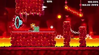 Прохождение Уровня FingerDash  в GeometryDash
