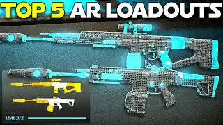 *NEW* TOP 5 META ASSAULT RIFLE LOADOUTS after UPDATE! (Warzone Meta Loadouts) MW3