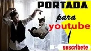 Como crear portada para vídeo de youtube(fotoshop) /plantilla a MEDIDA