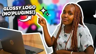 GLOSSY Logo Effect: Let's Learn This No Plugin Trick Together