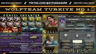 #wolfteamtürkiye SIRALAMA 1. VUSLAT GÜNCEL ENVANTER VİDEOSU #o1TurkHakim @JoygameWolfteam