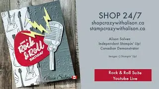 Rock & Roll Suite Collection with Stamp Crazy with Alison!