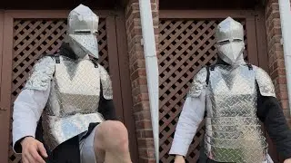 Kastenbrust knight Armor! Made of aluminum tread plate! Public*