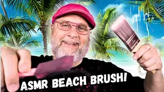 ASMR MIC BRUSHING WITH NOT MUCH TALKING🎁