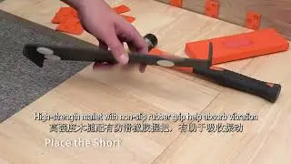 43 in 1 Kit with Tapping Block \Pull Bar\ Spacers\Mallet Laminate Wood Flooring Installation ToolS