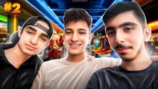 با یوتوبرای فریفایر رفتیم گیم نت🤩همو مجازات کردیم😂🔥