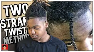 How To Start Dreads With Two Strand Twists! | Dreadlocks