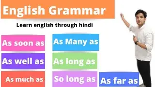 As long as or so long as, as well as, as soon as, as far as, as much as or as many as In english
