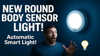 New Body body Motion Sensor Light | Rechargeable Night Lamp 