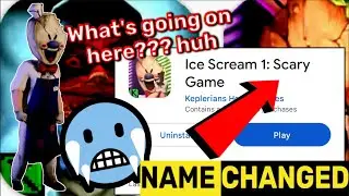 Ice Scream Biggest News 🥶 Ice Scream Name Changed | Ice Scream 8 Big Hint | Keplerians Play Store