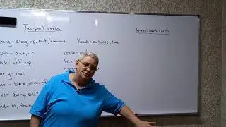 Two and three part verbs