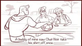 WHAT?? YOU'RE FRIEND's a LIAR, MAN !? /【miraculous ladybug comics】