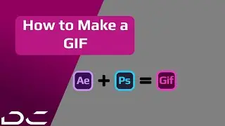 GIF from Video in 3 minutes Adobe After Effects + Photoshop