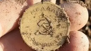 коп с garrett at max нашёл медаль