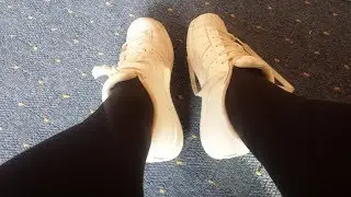 Crushing a Strawberry Cheesecake in my new Adidas Superstars