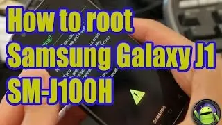 How to root Samsung Galaxy J1 (SM-J100H)