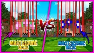 SISTER VS SISTER| LITTLE KELLY VS LITTLE CARLY | MOST SECURE | Minecraft Little Kelly Plays