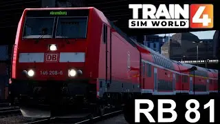 TRAIN SIM WORLD 4 #027: RB81 nach Ahrensburg  | Baureihe 146.2 | Hamburg-Lübeck | TSW4