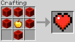 You can craft *EXTRA HEALTH* in Minecraft UHC..