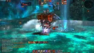 TERA lvl60 Warrior Gameplay - Soloing Argonomorph Naga Warrior BAM