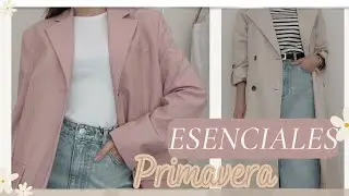 ¡Mis ESENCIALES DE PRIMAVERA 2023! Básicos de armario & belleza